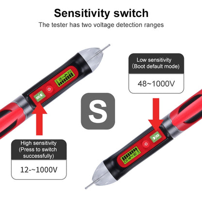 BENETECH GT3122 Non-contact Tester Pen Meter Digital AC/DC Voltage Detectors - Current & Voltage Tester by BENETECH | Online Shopping South Africa | PMC Jewellery