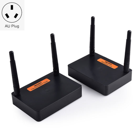 Measy FHD676 Full HD 1080P 3D 5-5.8GHz Wireless HDMI Transmitter (Transmitter + Receiver) Transmission Distance: 200m, Specifications:AU Plug - Set Top Box & Accessories by Measy | Online Shopping South Africa | PMC Jewellery