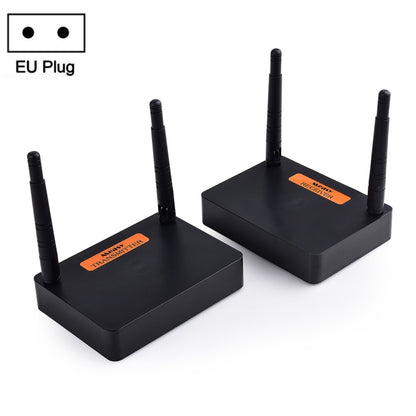 Measy FHD676 Full HD 1080P 3D 5-5.8GHz Wireless HDMI Transmitter (Transmitter + Receiver) Transmission Distance: 200m, Specifications:EU Plug - Set Top Box & Accessories by Measy | Online Shopping South Africa | PMC Jewellery | Buy Now Pay Later Mobicred