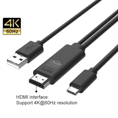 UC502 USB-C / Type-C 4K 60Hz HDTV Plastic Cable - Wireless Display Dongle by PMC Jewellery | Online Shopping South Africa | PMC Jewellery | Buy Now Pay Later Mobicred