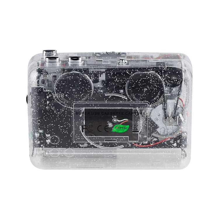 USB Cassette Player USB Cassette Tape to MP3 Converter (Transparent) - free shipping - PMC TechLife - Order now!