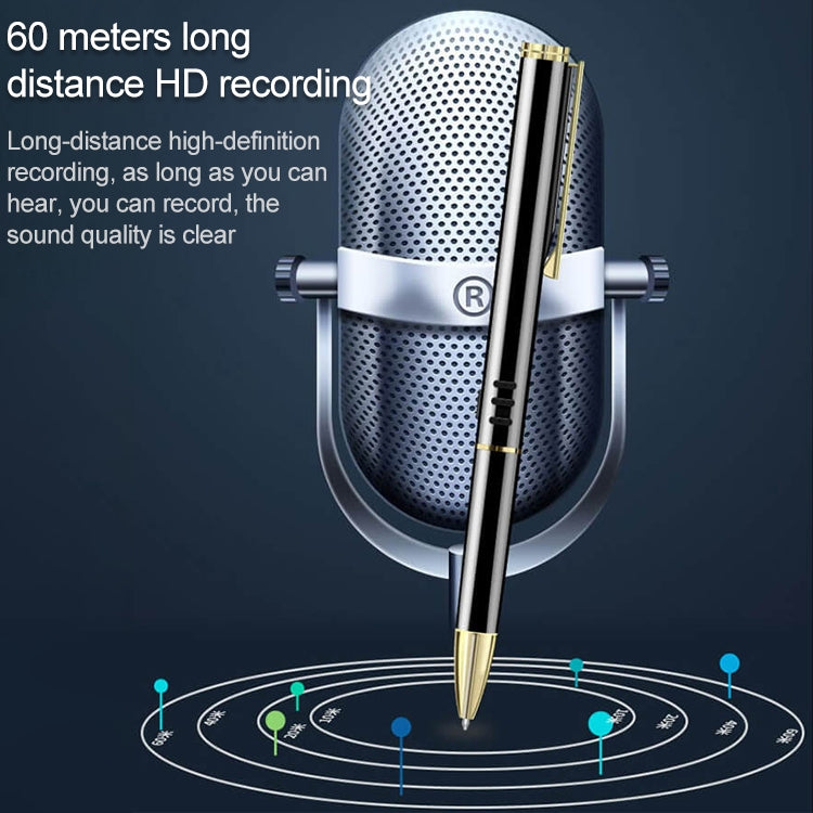 Original Lenovo B628 32GB Intelligent Voice Control Noise Reduction Pen Shape Recording Pen - Recording Pen by Lenovo | Online Shopping South Africa | PMC TechLife