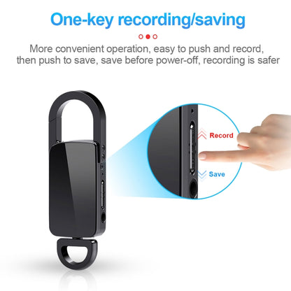 S20 16GB Keychain HD Noise Reduction Portable Recording Pen - U-Disk Recorder by PMC Jewellery | Online Shopping South Africa | PMC Jewellery | Buy Now Pay Later Mobicred