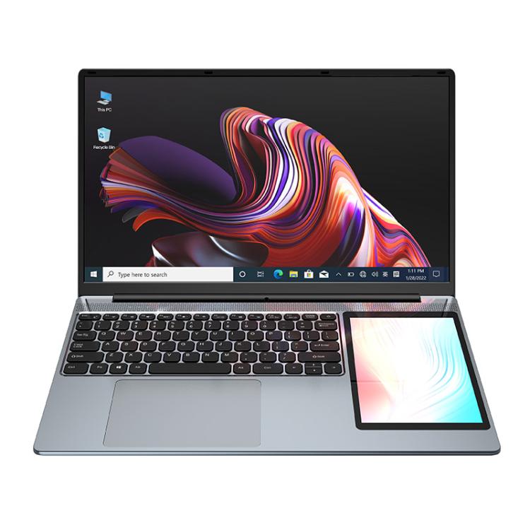 UNIWA ULAP Q15ZR Laptop, 8GB+256GB, 15.6 inch and 7 inch Dual Display Windows 11 Intel Alder Lake N100 Octa Core, US Plug - free shipping - PMc TechLife - Order now!