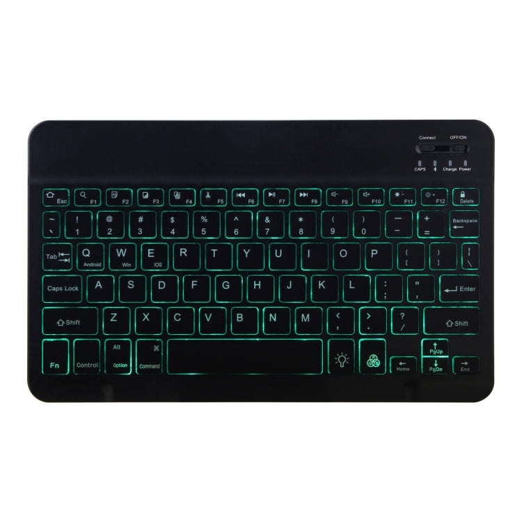 DY-P10-S 2 in 1 Removable Bluetooth Keyboard + Protective Leather Tablet Case with Backlight & Holder for Lenovo Tab P10 10.1 inch(Black) - Lenovo Keyboard by PMC TechLife | Online Shopping South Africa | PMC TechLife | Buy Now Pay Later Mobicred