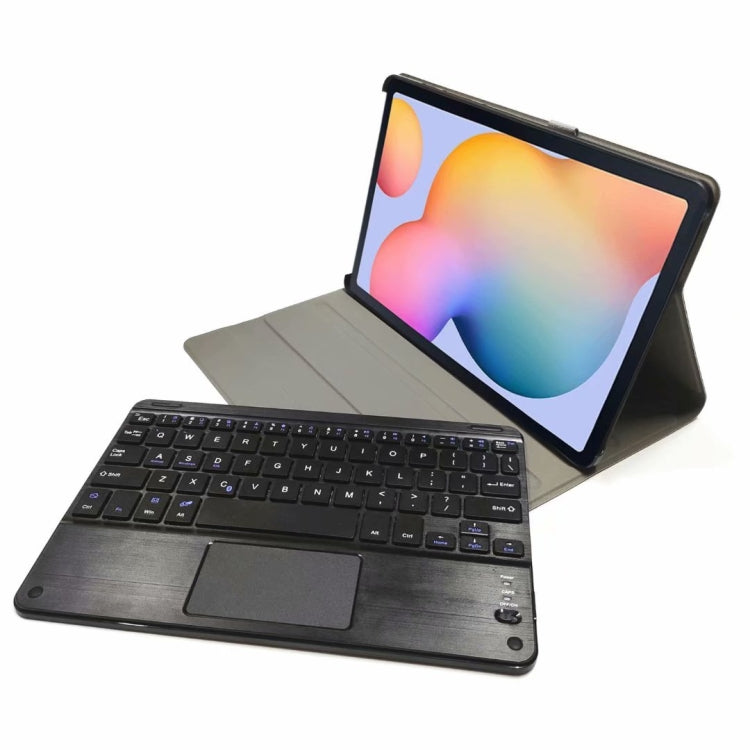 DY-P10-C 2 in 1 Removable Bluetooth Keyboard + Protective Leather Tablet Case with Touchpad & Holder for Lenovo Tab P10 10.1 inch(Rose Gold) - Lenovo Keyboard by PMC Jewellery | Online Shopping South Africa | PMC Jewellery