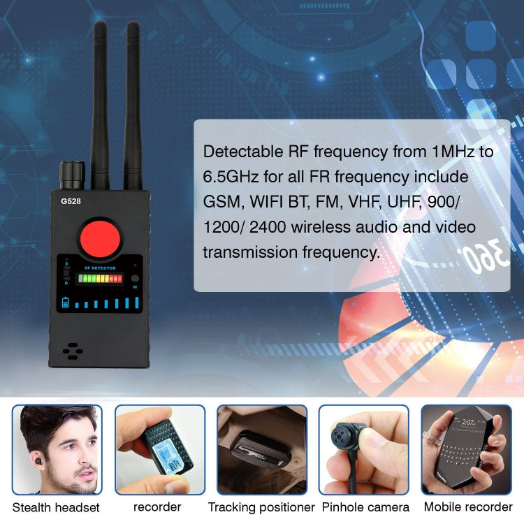 G528 Wireless Signal Detector - WiFi Signal Detector by PMC Jewellery | Online Shopping South Africa | PMC Jewellery