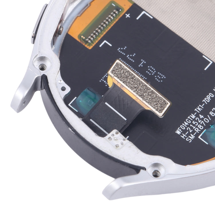 LCD Screen for Samsung Galaxy Watch4 44mm R870/R875 Digitizer Full Assembly With Frame (Silver) - free shipping - PMc TechLife - Order now!