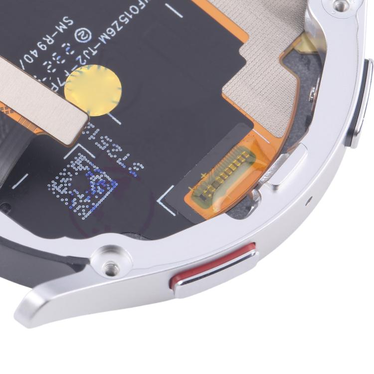 For Samsung Galaxy Watch6 44mm SM-R940/R945 Original LCD Screen Digitizer Full Assembly with Frame (Silver) - free shipping - PMC TechLife - Order now!