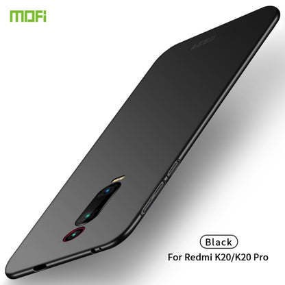 MOFI Frosted PC Ultra-thin Hard Case for Xiaomi Redmi K20(Black) - Xiaomi Cases by MOFI | Online Shopping South Africa | PMC Jewellery