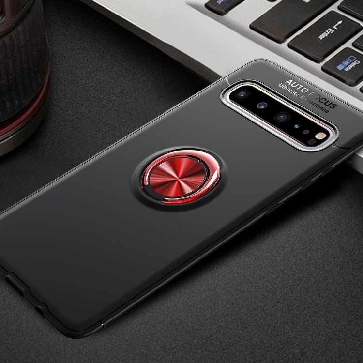 Magnetic 360 Degree Rotation Ring Holder Armor Shockproof TPU Case for Galaxy S10 5G (Red) - Galaxy Phone Cases by PMC Jewellery | Online Shopping South Africa | PMC Jewellery