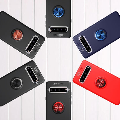 Magnetic 360 Degree Rotation Ring Holder Armor Shockproof TPU Case for Galaxy S10 5G (Red) - Galaxy Phone Cases by PMC Jewellery | Online Shopping South Africa | PMC Jewellery