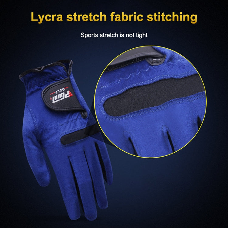 PGM Golf Microfiber Cloth Breathable Single Gloves for Men(Size: 22-Right Hand) - Safety Gloves by PGM | Online Shopping South Africa | PMC TechLife | Buy Now Pay Later Mobicred