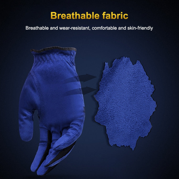 PGM Golf Microfiber Cloth Breathable Single Gloves for Men(Size: 22-Right Hand) - Safety Gloves by PGM | Online Shopping South Africa | PMC TechLife | Buy Now Pay Later Mobicred