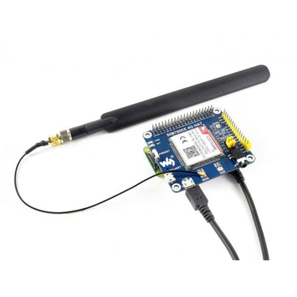 Waveshare 4G / 3G / 2G / GSM / GPRS / GNSS HAT for Raspberry Pi, LTE CAT4, for Southeast Asia, West Asia, Europe, Africa - Modules Expansions Accessories by Waveshare | Online Shopping South Africa | PMC Jewellery | Buy Now Pay Later Mobicred