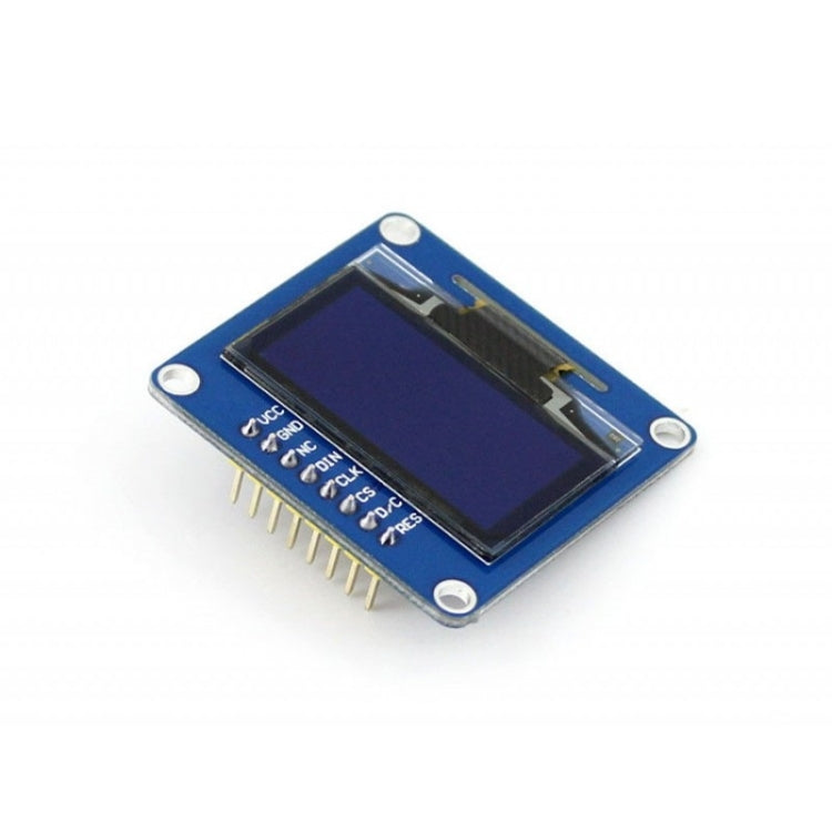 Waveshare 1.3 inch 128*64 OLED, SPI/I2C interfaces, Straight Vertical Pinheader - Modules Expansions Accessories by Waveshare | Online Shopping South Africa | PMC TechLife | Buy Now Pay Later Mobicred