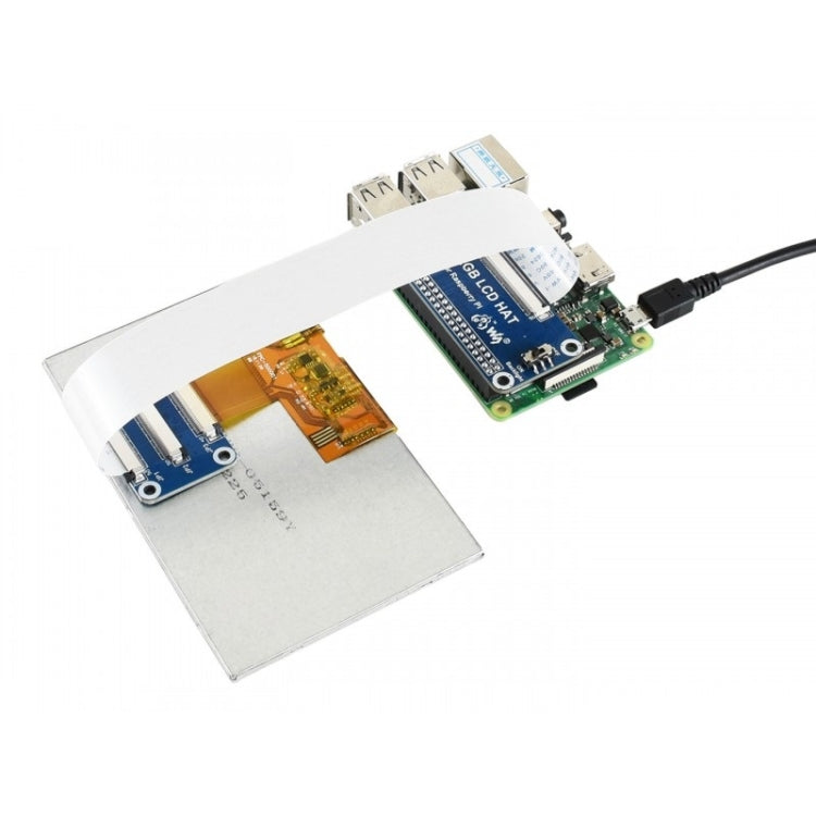 Waveshare 5.0 inch 800x480 IPS Display for Raspberry Pi, DPI interface, No Touch - Modules Expansions Accessories by Waveshare | Online Shopping South Africa | PMC TechLife | Buy Now Pay Later Mobicred