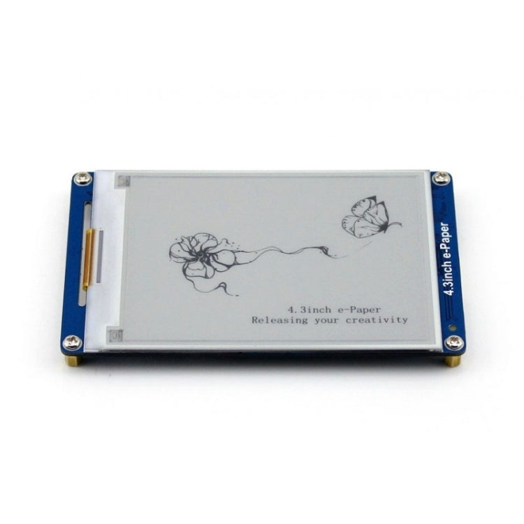 Waveshare 4.3 inch 800x600 Pixel Serial Interface Electronic Paper Display UART Module - free shipping - PMC Jewellery - Order now!