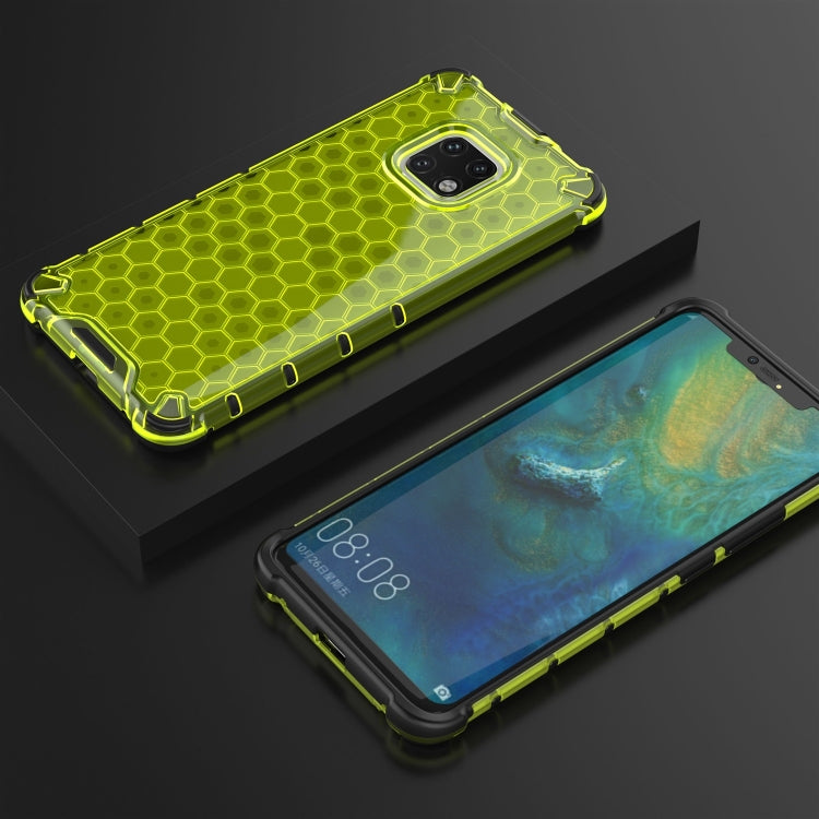 Shockproof Honeycomb PC + TPU Case for Huawei Mate 20 Pro (Green) - Huawei Cases by PMC TechLife | Online Shopping South Africa | PMC TechLife