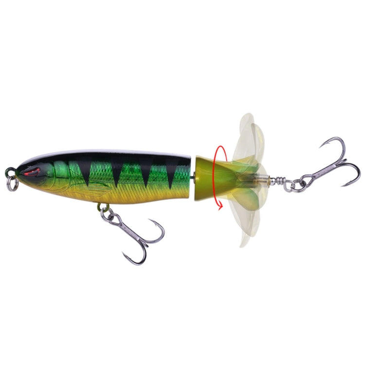 HENGJIA PE018 10cm/13g Propeller Tractor Shaped Hard Baits Fishing Lures Tackle Baits Fit Saltwater and Freshwater (5#) - Fishing Lures by HENGJIA | Online Shopping South Africa | PMC Jewellery