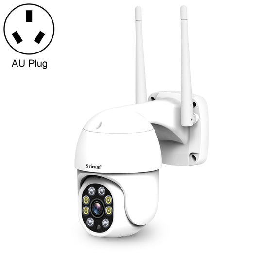 Sricam SP028 1080P HD Outdoor PTZ Camera, Support Two Way Audio / Motion Detection / Humanoid Detection / Color Night Vision / TF Card, AU Plug - Wireless Camera by Sricam | Online Shopping South Africa | PMC Jewellery