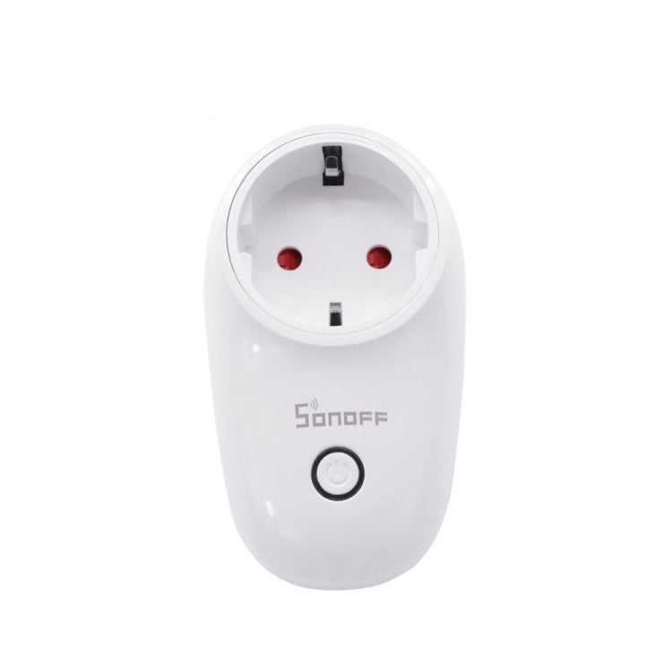 Sonoff S26 WiFi Smart Power Plug Socket Wireless Remote Control Timer Power Switch, Compatible with Alexa and Google Home, Support iOS and Android, EU Plug - Smart Socket by Sonoff | Online Shopping South Africa | PMC Jewellery