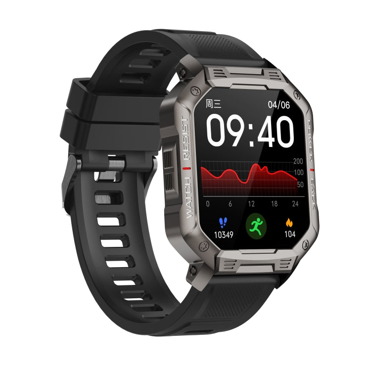 HAMTOD NX3 1.83 inch Smart Watch, Support Bluetooth Call / Sleep / Heart Rate / Blood Oxygen / Blood Pressure Monitoring(Black) - Smart Watches by HAMTOD | Online Shopping South Africa | PMC Jewellery | Buy Now Pay Later Mobicred