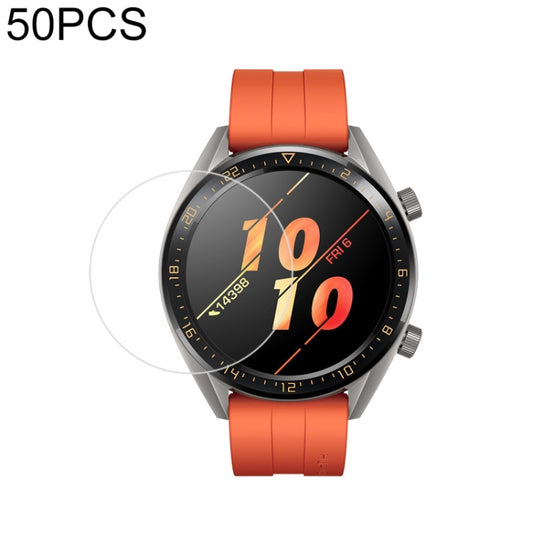 50 PCS For Huawei Watch 2 Pro 0.26mm 2.5D Tempered Glass Film - Screen Protector by ENKAY | Online Shopping South Africa | PMC Jewellery | Buy Now Pay Later Mobicred