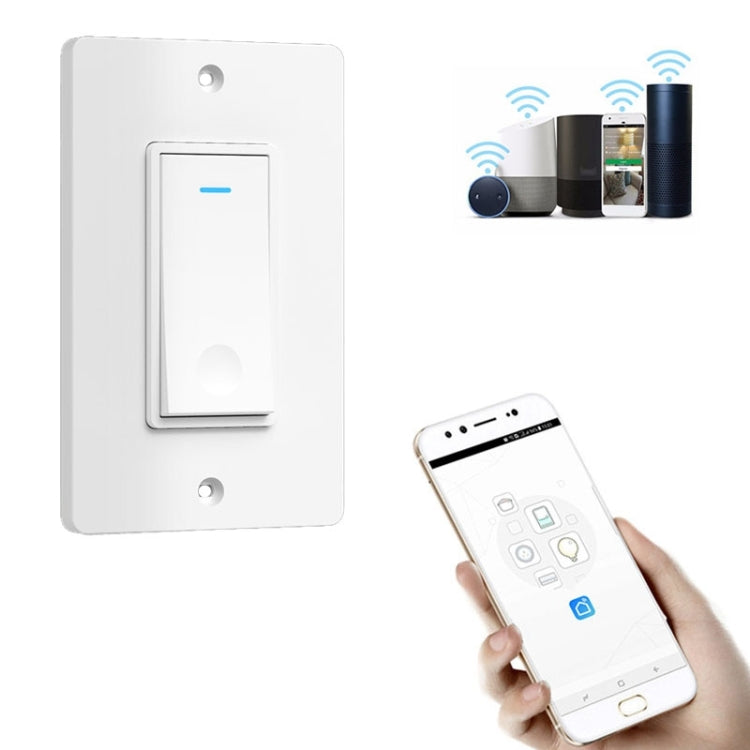 120 Type WiFi Smart Wall Touch Switch, US Plug(White) - Smart Switch by PMC TechLife | Online Shopping South Africa | PMC TechLife
