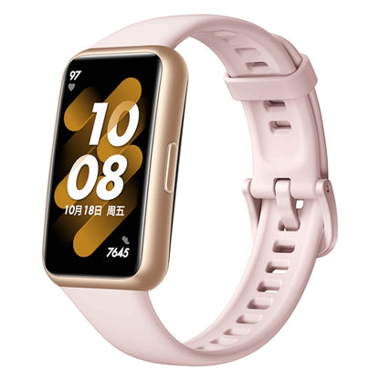 Original HUAWEI Band 7 NFC Edition, 1.47 inch AMOLED Screen Smart Watch, Support Blood Oxygen Monitoring / 14-days Battery Life(Pink) - Wearable Devices by Huawei | Online Shopping South Africa | PMC Jewellery | Buy Now Pay Later Mobicred