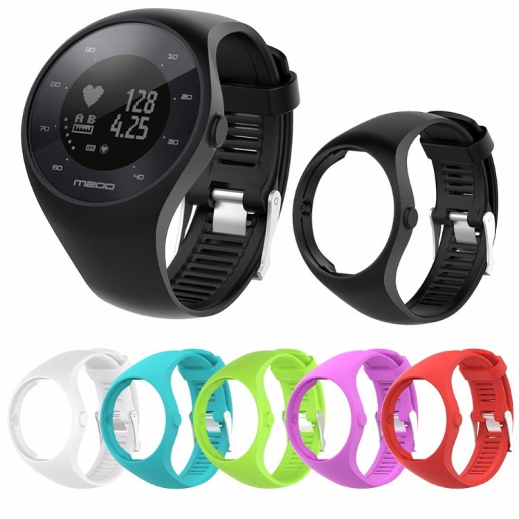 Silicone Sport Watch Band for POLAR M200(Red) -  by PMC TechLife | Online Shopping South Africa | PMC TechLife | Buy Now Pay Later Mobicred