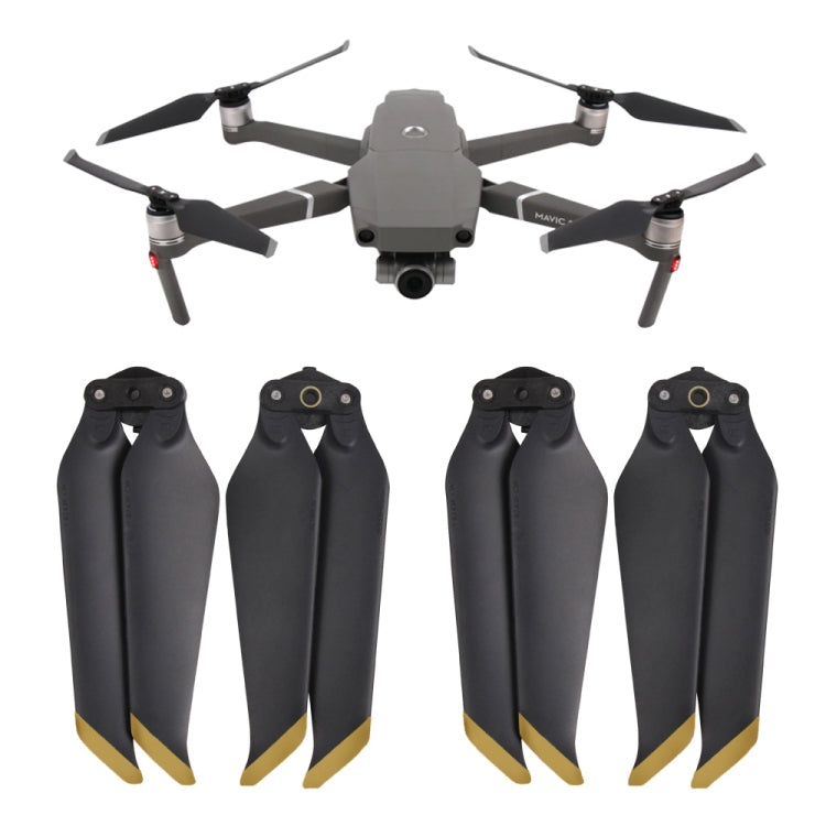 2 Pairs 8743F Low Noise Quick-release Propellers for DJI Mavic 2 Pro / Zoom - DIY Propeller by PMC TechLife | Online Shopping South Africa | PMC TechLife