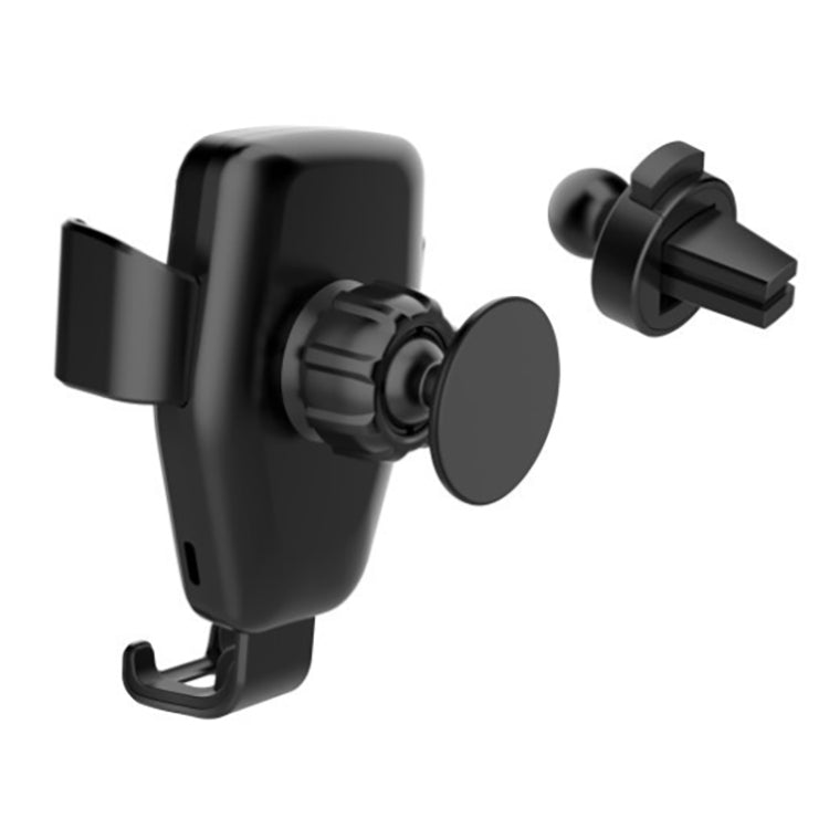 Car Air Outlet Bracket Wireless Charger Qi Standard Wireless Charger(Black) - Wireless Charger Holders by PMC TechLife | Online Shopping South Africa | PMC TechLife