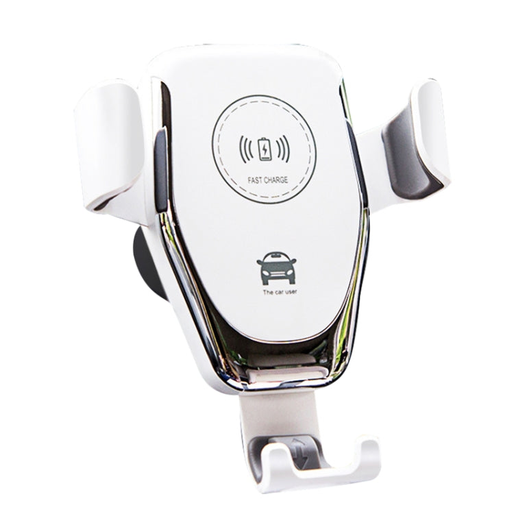 Car Air Outlet Bracket Wireless Charger Qi Standard Wireless Charger(White) - Wireless Charger Holders by PMC TechLife | Online Shopping South Africa | PMC TechLife