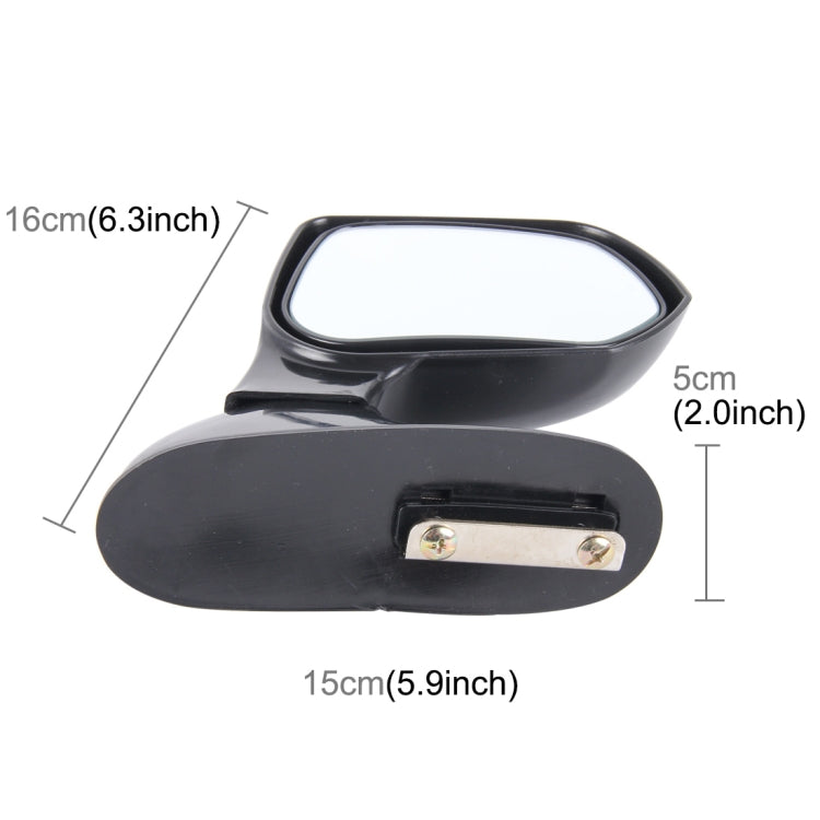 3R-105R 360 Degree Rotatable Right Side Assistant Mirror for Auto Car(Black) - Convex Mirror & Accessories by 3R | Online Shopping South Africa | PMC Jewellery | Buy Now Pay Later Mobicred