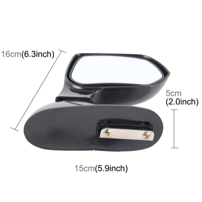 3R-105R 360 Degree Rotatable Right Side Assistant Mirror for Auto Car(Black) - Convex Mirror & Accessories by 3R | Online Shopping South Africa | PMC Jewellery | Buy Now Pay Later Mobicred