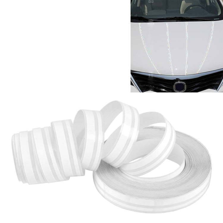 12mm �� 9.8m Car Self Adhesive Decorative Stripe Tape Line(White) - Decorative Sticker by PMC TechLife | Online Shopping South Africa | PMC TechLife | Buy Now Pay Later Mobicred