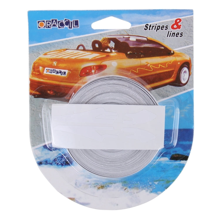 12mm �� 9.8m Car Self Adhesive Decorative Stripe Tape Line(White) - Decorative Sticker by PMC TechLife | Online Shopping South Africa | PMC TechLife | Buy Now Pay Later Mobicred