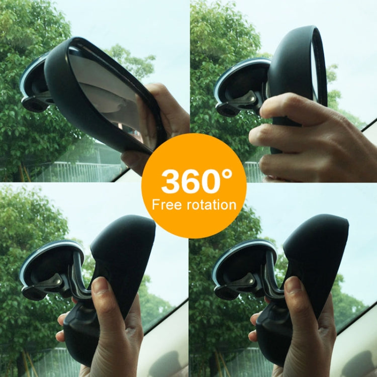 Car Auto 360 Degree Adjustable Suction Cup Rear View Mirror Baby Convex Mirror - Interior Mirrors by PMC Jewellery | Online Shopping South Africa | PMC Jewellery