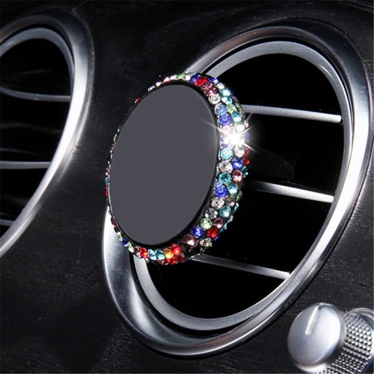 Car Diamond Magnetic Air Outlet Mobile Phone Holder(Colour) - Car Holders by PMC TechLife | Online Shopping South Africa | PMC TechLife