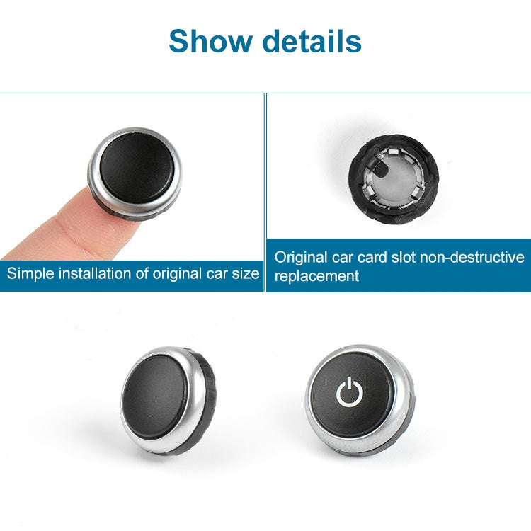 Car Radio Switch Button CD Player Volume Knob 64119350272 for BMW F15 - Car Switches by PMC Jewellery | Online Shopping South Africa | PMC Jewellery