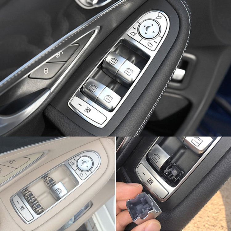 Car Auto Electronic Window Master Control Switch Button for Mercedes-Benz C Class W205 2015-2021 (Beige) - Car Switches by PMC TechLife | Online Shopping South Africa | PMC TechLife