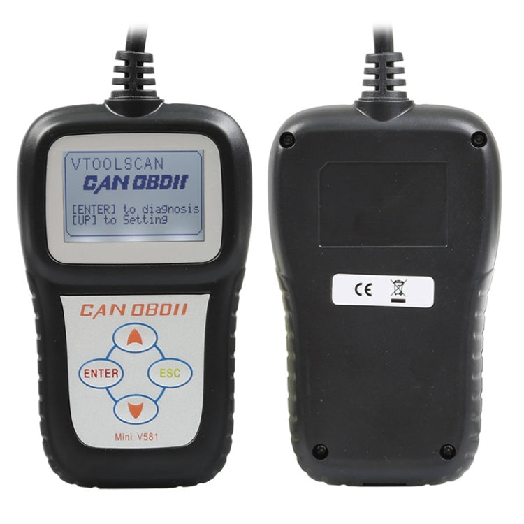 V851 Car Mini Code Reader OBD2 Fault Detector Diagnostic Tool - Code Readers & Scan Tools by PMC TechLife | Online Shopping South Africa | PMC TechLife