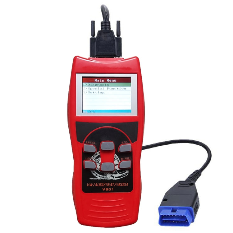 V801 Car Mini Code Reader OBD2 Fault Detector Diagnostic Tool - Code Readers & Scan Tools by PMC TechLife | Online Shopping South Africa | PMC TechLife