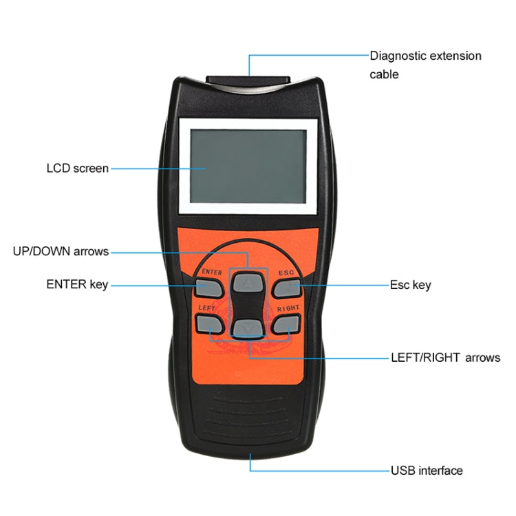 VAG506 Car Mini Code Reader OBD2 Fault Detector Diagnostic Tool - Code Readers & Scan Tools by PMC TechLife | Online Shopping South Africa | PMC TechLife