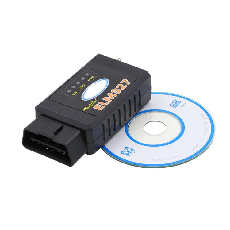 Bluetooth V1.5 ELM327 Interface USB OBDII Auto Diagnostic Scanner Tool with Switch - Code Readers & Scan Tools by PMC TechLife | Online Shopping South Africa | PMC TechLife