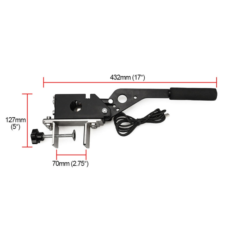Game Racing Modification USB Hydraulic Drift Handbrake for Win system - free shipping - PMC TechLife - Order now!