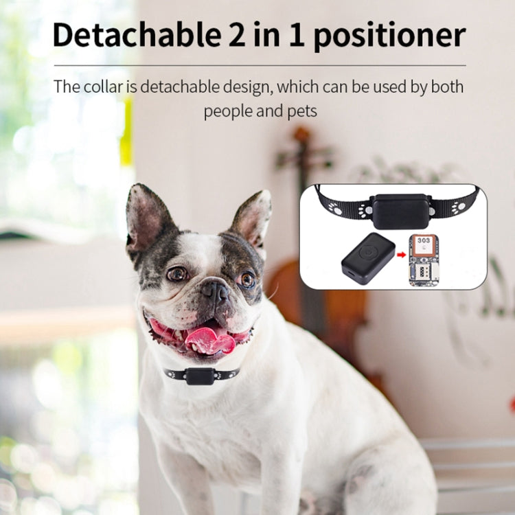 P03 2G Waterproof Pet GPS Tracker GPS+AGPS+WiFi+LBS Locator - Pet Tracker by PMC Jewellery | Online Shopping South Africa | PMC Jewellery