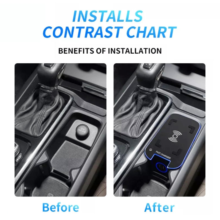 Car 15W Wireless Charger for Volvo XC60 / XC90 - free shipping - PMC TechLife - Order now!