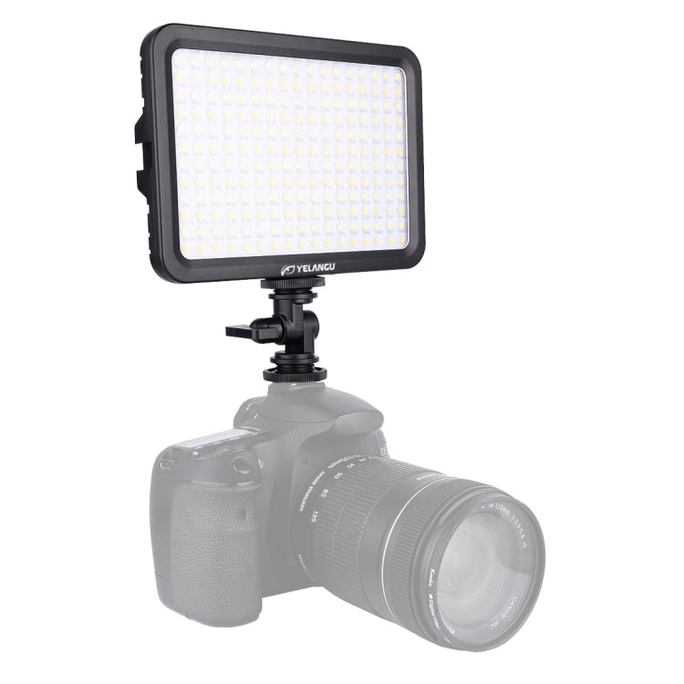 YELANGU YLG0504B 204 LEDs 1000LM 3300-5600K No Polar Dimmable Studio Light Video & Photo Light for Canon, Nikon, DSLR Cameras -  by YELANGU | Online Shopping South Africa | PMC Jewellery | Buy Now Pay Later Mobicred